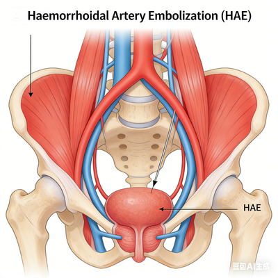 Haemorrhoidal Artery Embolization (HAE)